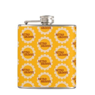 Retro Groove Fles Heupfles