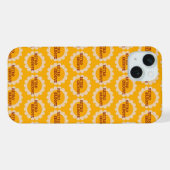 Retro Groove Hoesje iPhone Hoesje (Achterkant horizontaal)