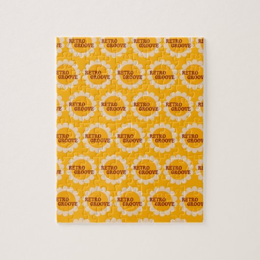 Retro Groove Legpuzzel (Verticaal)
