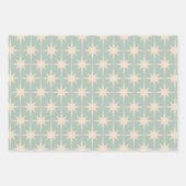 Retro Groove Pastel Vibes Patronen Inpakpapier Vel (Voorkant 3)