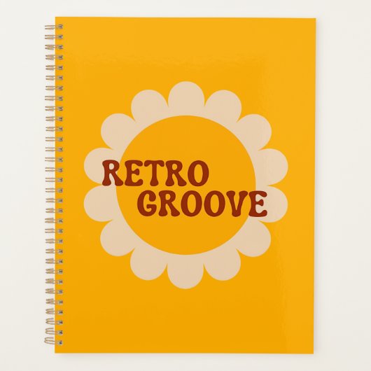 Retro Groove Planner (Devant)