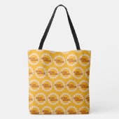 Retro Groove Tote Bag (Dos)