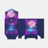 Retro Groovy 70s Disco Ball Verjaardagsfeest Bedankdoosjes (Uitgevouwen)