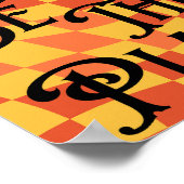 Retro Groovy 80s.90s dit moet de plaats Retro zijn Poster (Hoek)