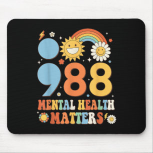 Retro Groovy 988 Mental Health S Suicide Preventio Muismat
