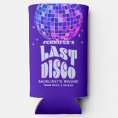 Retro Groovy Bachelorette Bruid Squad Bruidsmeisje (Achterkant)