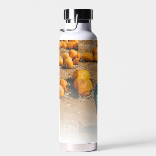 Retro Groovy Beste pap ooit Fotonaam Jaar Waterfles (Rechts)