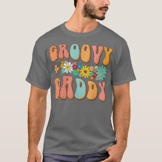 Retro Groovy Birthday Family Matching Cute Groovy T-shirt