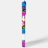 Retro Groovy Bloemstuk Persoonlijk Case-Mate iPhone Case (Achterkant / Rechts)