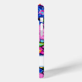 Retro Groovy Bloemstuk Persoonlijk Case-Mate iPhone Case (Achterkant / Links)