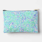 Retro Groovy Boho Hippie Trippy Kleurrijk Marmer Etui (Achterkant)