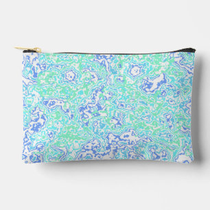 Retro Groovy Boho Hippie Trippy Kleurrijk Marmer Etui