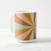 Retro Groovy Coffee Mok (Voorkant links)