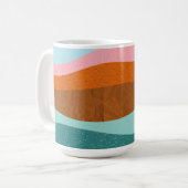 Retro Groovy Coffee Mok (Voorkant links)