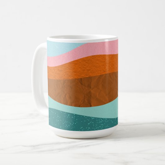 Retro Groovy Coffee Mok (Voorkant links)