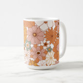 Retro Groovy Coffee Mok (Voorkant rechts)