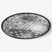 Retro Groovy Disco Ball Papieren Bordje (Gekanteld)