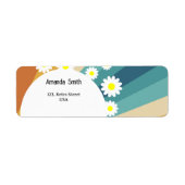 Retro Groovy Etiket (Voorkant)