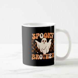Retro Groovy Ghost Spooky Brother Kostuum Matching Koffiemok