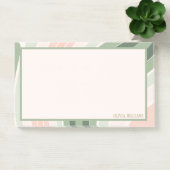Retro Groovy Golfpatroon Post-it® Notes (Kantoor)