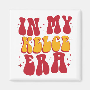 Retro Groovy in mijn Kelce-tijdperk Magneet