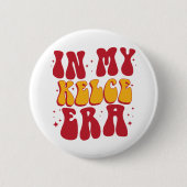 Retro Groovy in mijn Kelce-tijdperk Ronde Button 5,7 Cm (Voorkant)