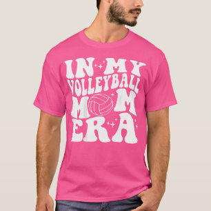 Retro Groovy In Mijn Volleybal Mama Era Grappig (2 T-shirt