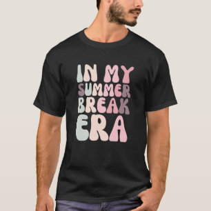 Retro Groovy in mijn zomervakantie-tijdperk T-shirt