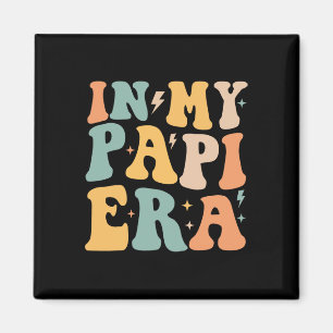 Retro Groovy In My Papi Era Vader&# s Day Magneet