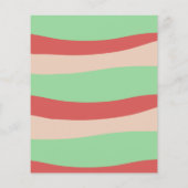 Retro Groovy Kerstboom Auto Dit Het Seizoen (Achterkant)