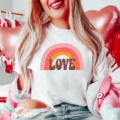 Retro Groovy LOVE T-shirt