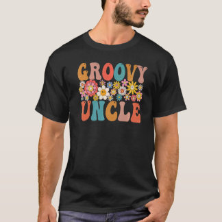 Retro Groovy oom 1st Birthday Party Family Match T-shirt