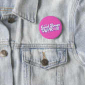 Retro Groovy Roller Disco Party Ronde Button 5,7 Cm (In situ)