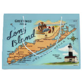 Retro grote cadeautas Long Island (Voorkant)
