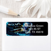 Retro grunge motorfiets racer motorfiets biker etiket (Insitu)