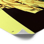 Retro Grunge Style Abstract Poster (Hoek)