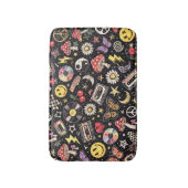 Retro Grunge Sunshine Bliss Badmat (Voorkant Verticaal)