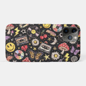 Retro Grunge Sunshine Bliss Case-Mate iPhone Case (Achterkant (horizontaal))