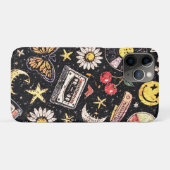 Retro Grunge Sunshine Bliss Case-Mate iPhone Case (Achterkant (horizontaal))