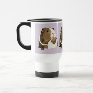 Retro Guinea Pig 'Betty' Travel Mug Reisbeker