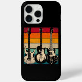 Retro Guitar Case-Mate iPhone Case (Achterkant)
