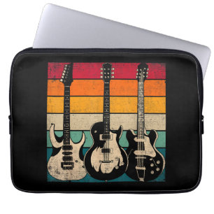 Retro Guitar Laptop Sleeve