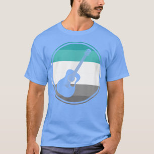 Retro Guitar voor Musicians Mannen Vrouwen Onderwi T-shirt