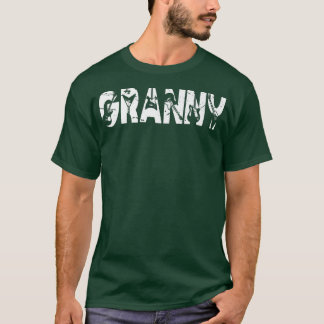 Retro Guitarist Moeder Granny Guitar Moederdag T-shirt