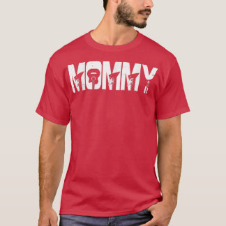 Retro Guitarist Moeder Mammie Guitar Moederdag T-shirt