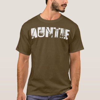 Retro Guitarist Mother Auntie Guitar Mothers Day M T-shirt
