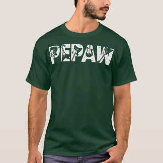 Retro Guitarist Pepaw Guitar Fathers Day Mu T-shirt