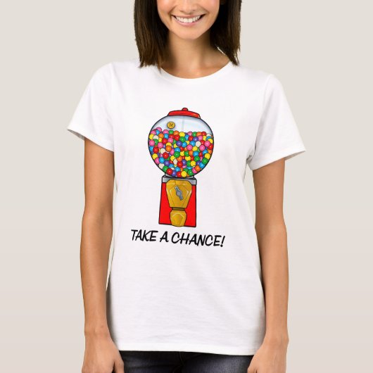 Retro Gum Ball-machine T-shirt (Voorkant)