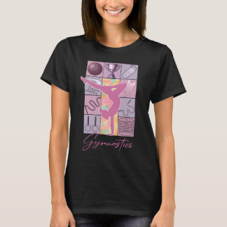 Retro Gymnastiek Era Shirt, Gymnast Team T-shirt