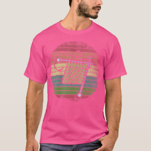 Retro Haakster Breister Garen Haakster Brei Breist T-shirt